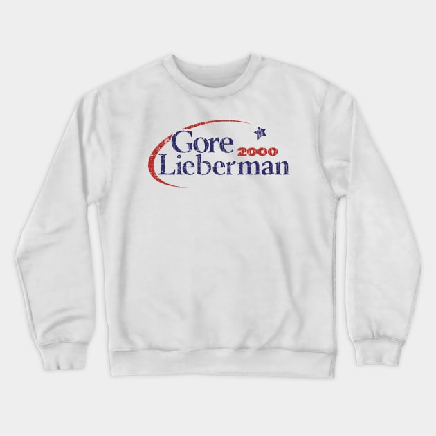 Gore Lieberman 2000 Crewneck Sweatshirt by JCD666